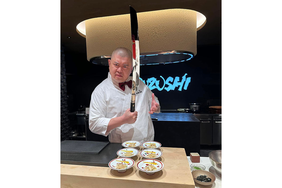 Teruzushi Sushi chef Takayoshi Watanabe