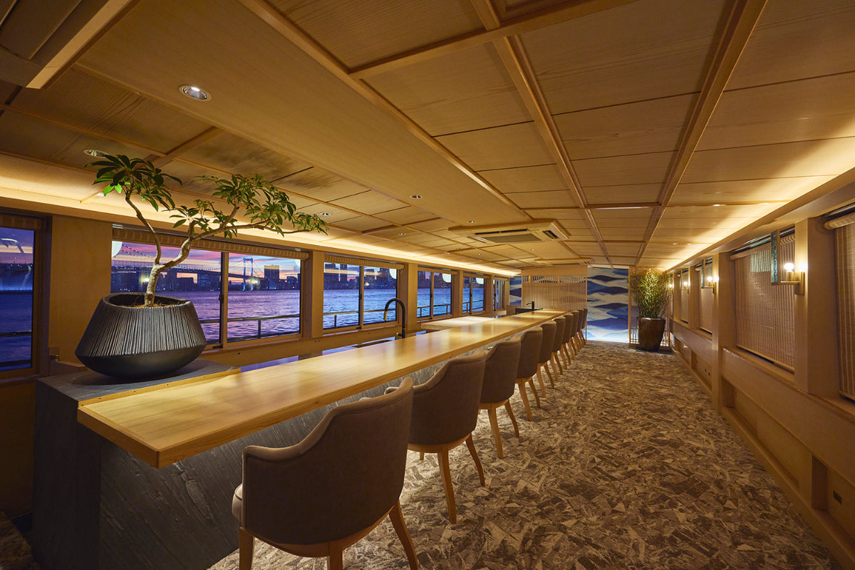 Tokyo’s Finest Private Yakatafune with Artisan Sushi Counter