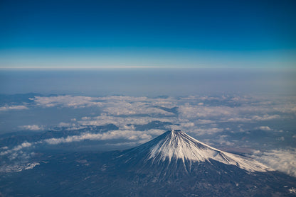 Mt.Fuji viewed from the sky