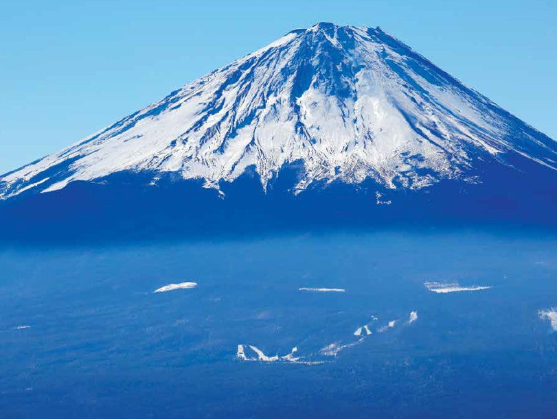 Mt.Fuji viewed from the sky