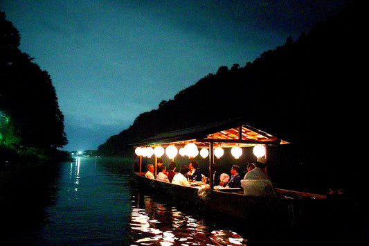 Exclusive Private Kyoto River Dinner Cruise with Geisha