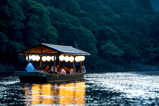 Exclusive Private Kyoto River Dinner Cruise with Geisha